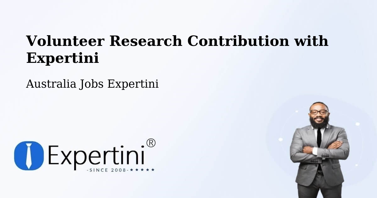 Volunteer Research Contribution Program – Beldon - Australia Jobs Expertini